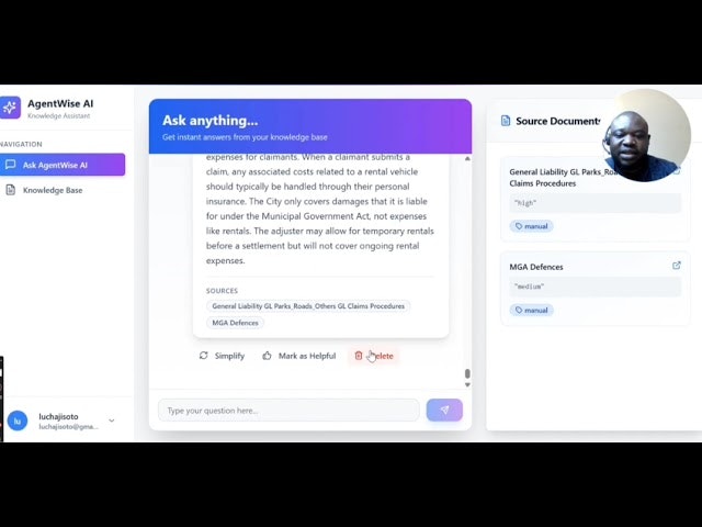 AgentWise AI screenshot 1