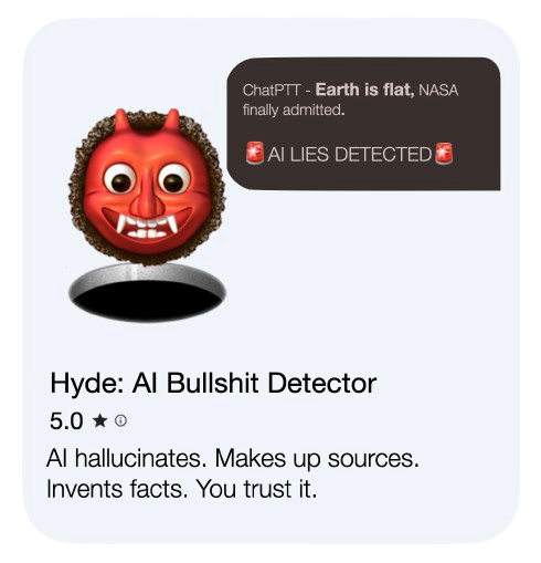 Hyde: AI Bullshit Detector screenshot 1