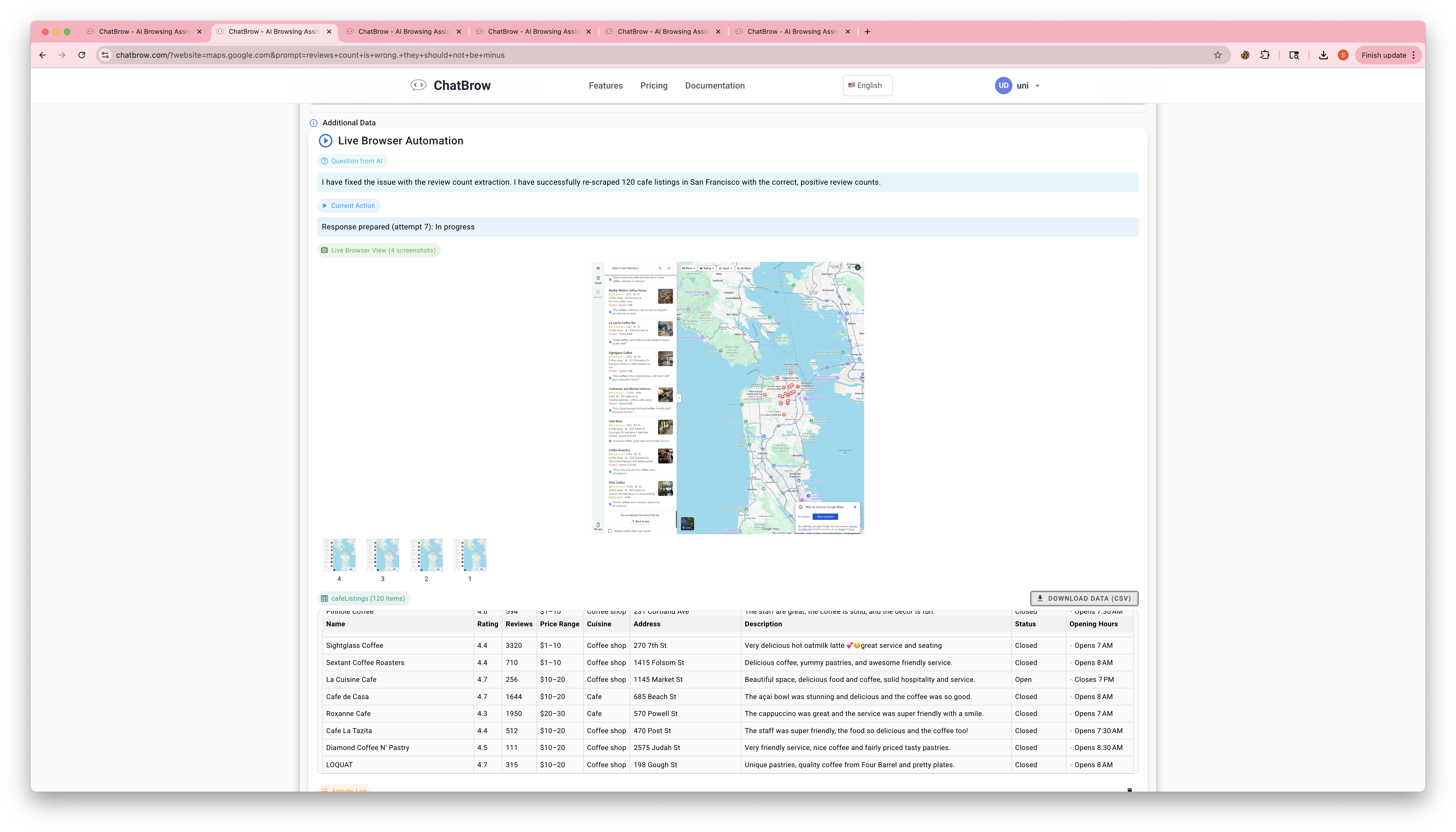 ChatBrow screenshot 1