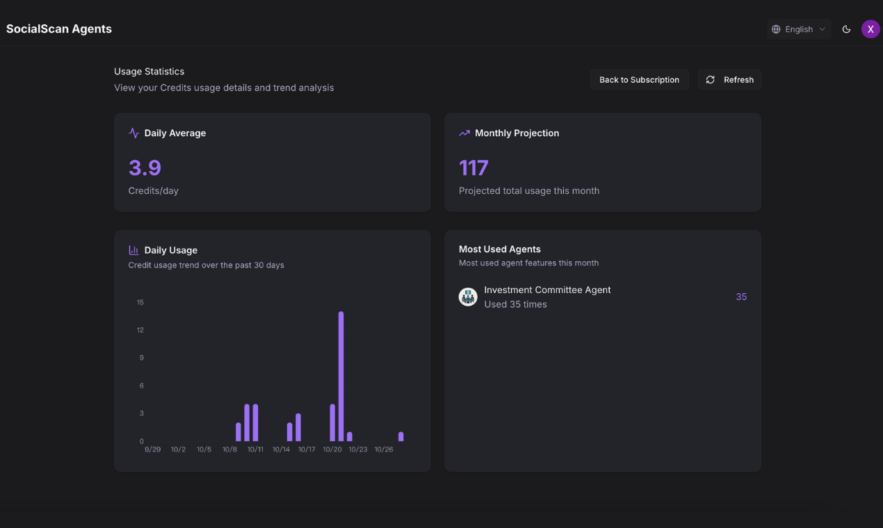 SocialScan AI screenshot 4