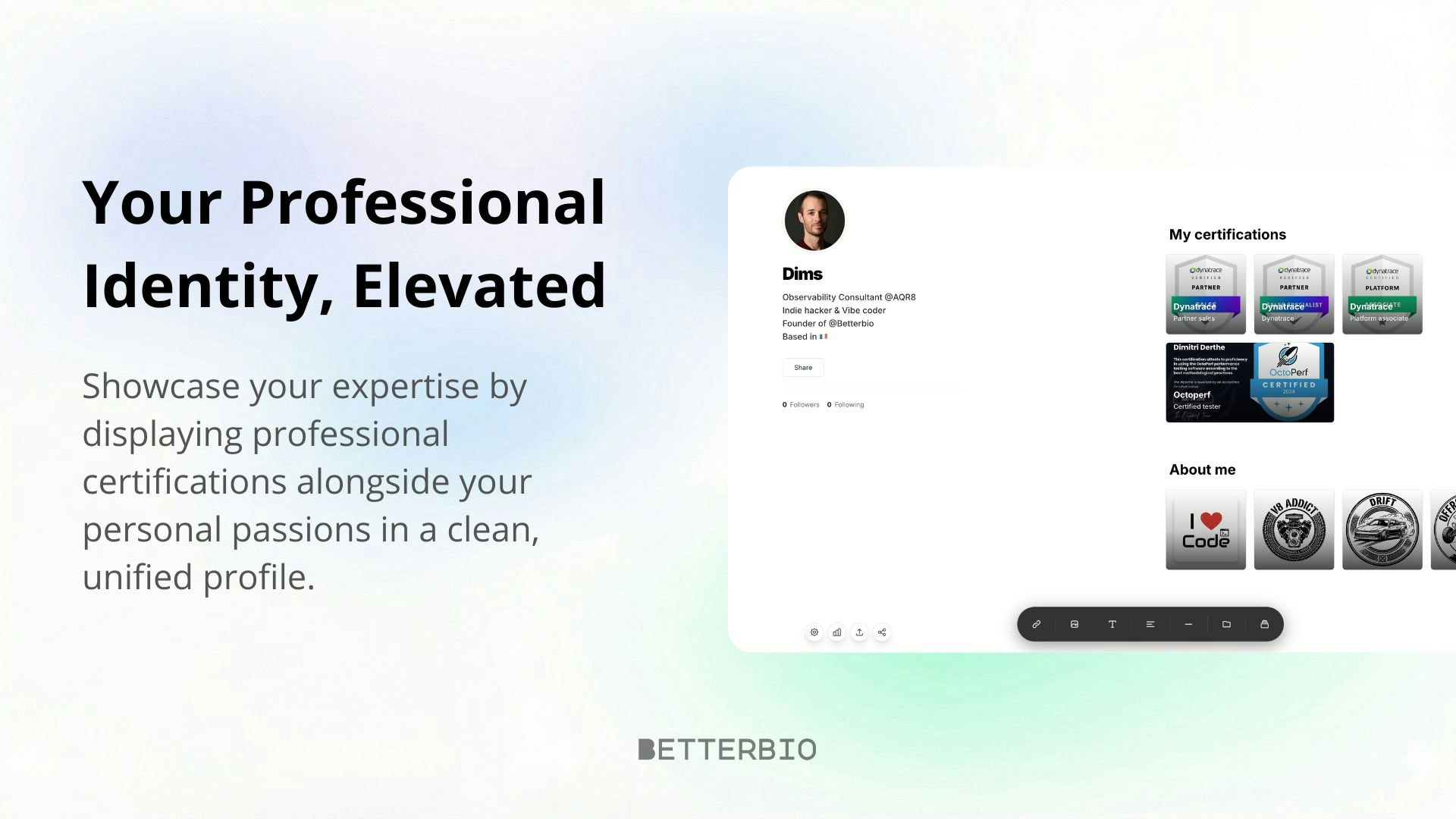 Betterbio screenshot 2