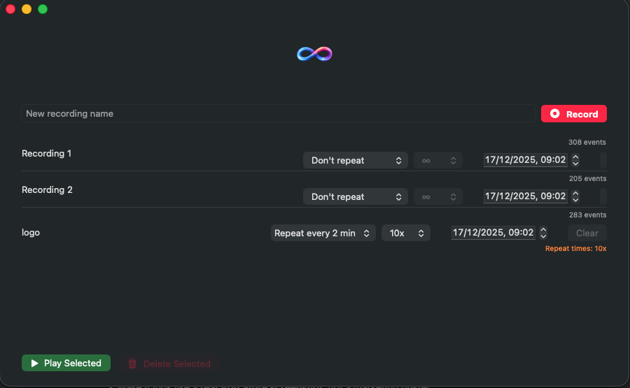 MacroLoop screenshot 1
