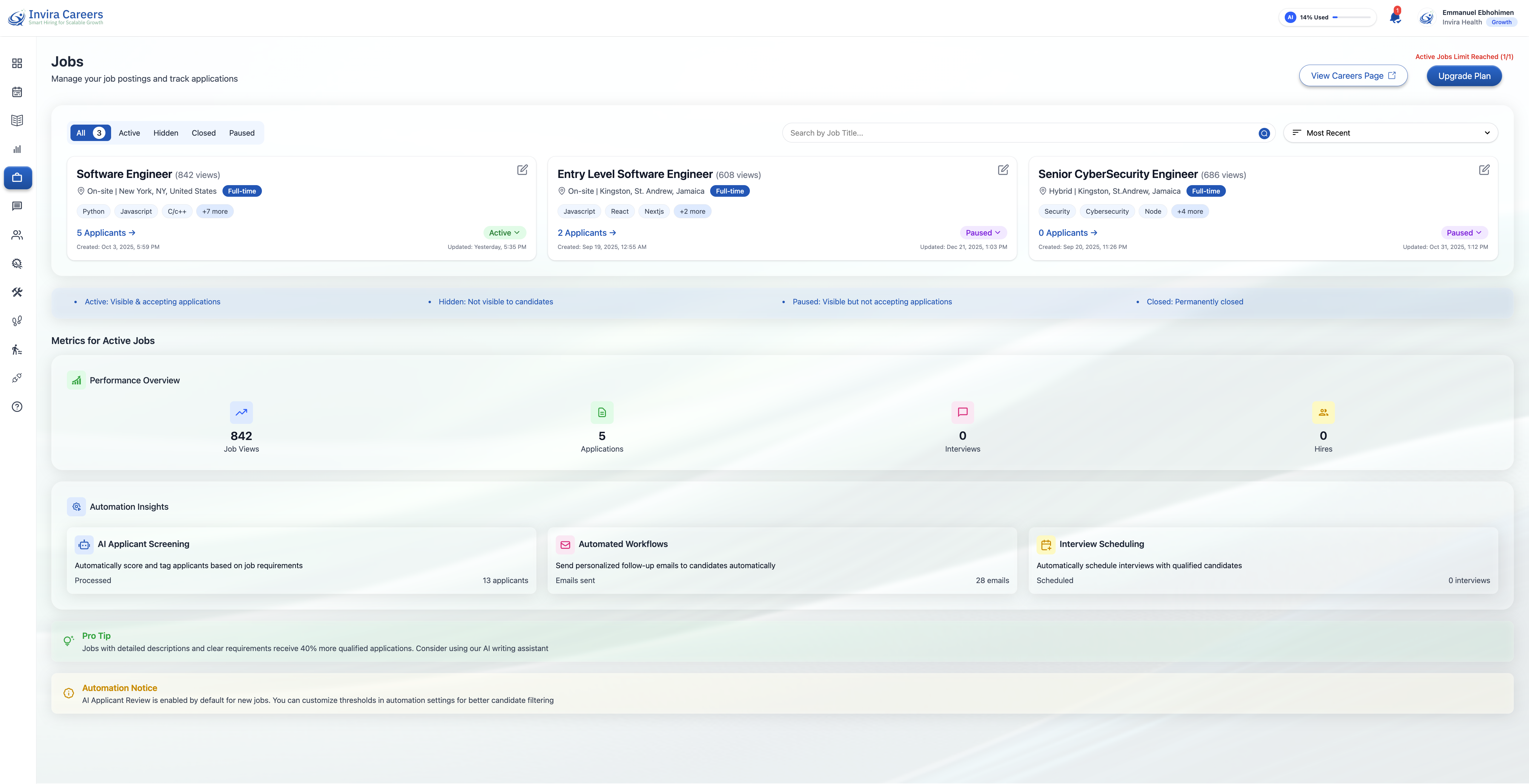 Invira Careers screenshot 3