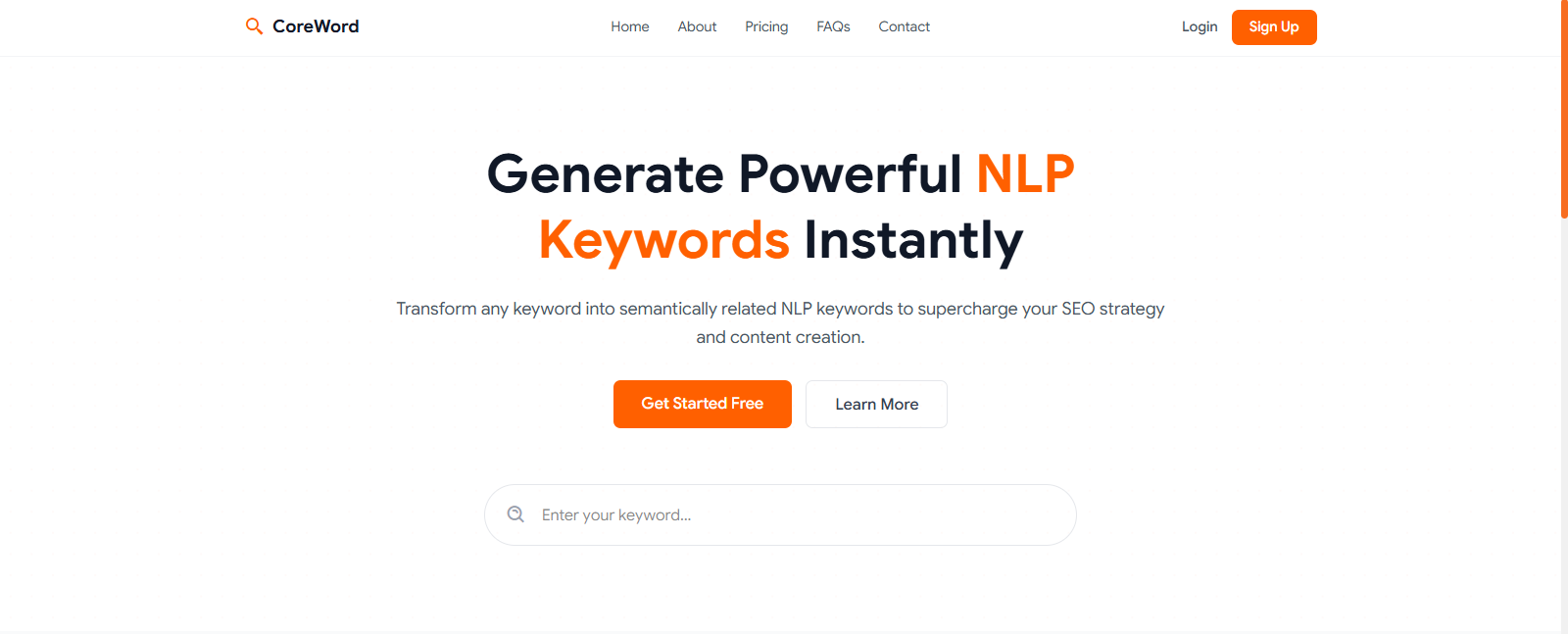 CoreWord screenshot 1