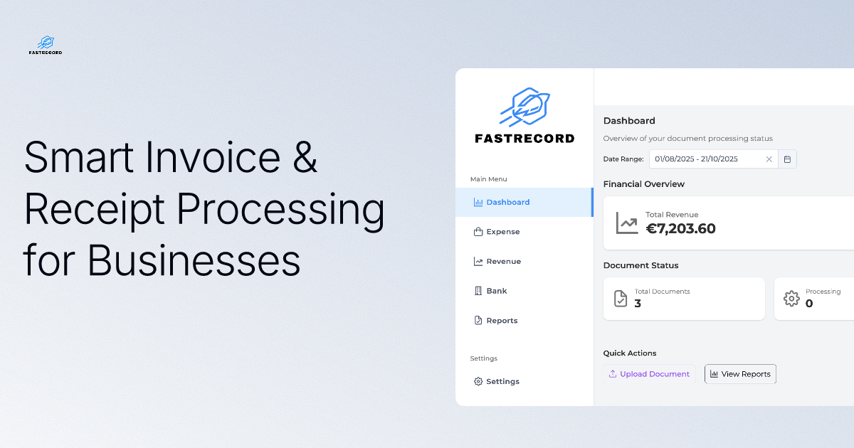 Fastrecord screenshot 1