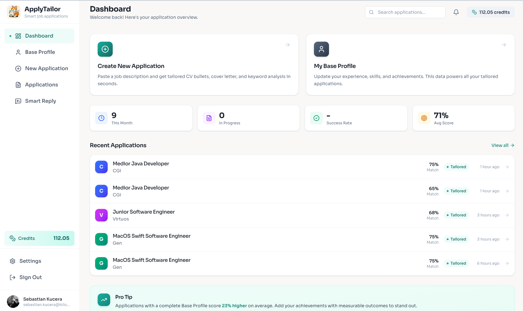 ApplyTailor screenshot 3