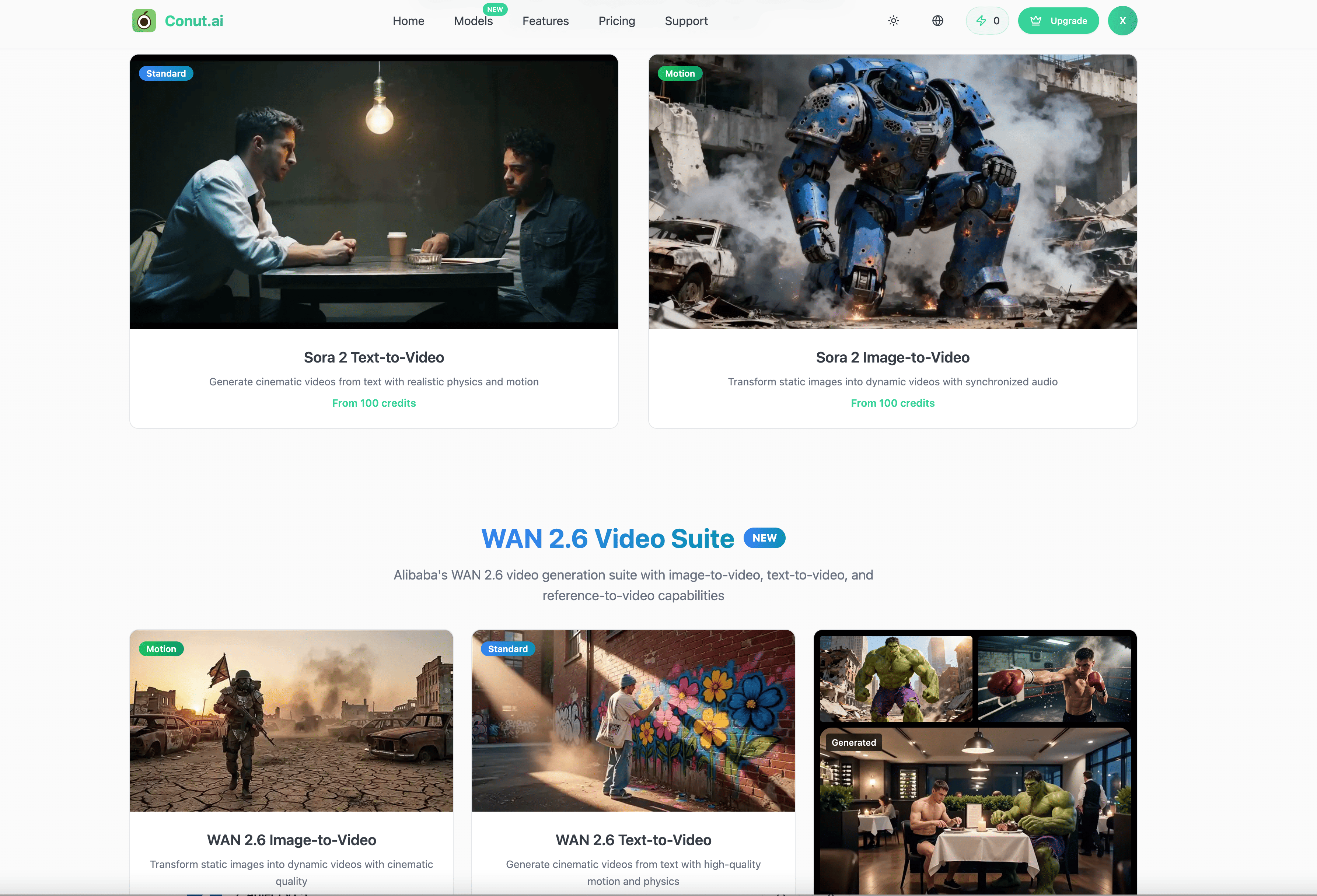 Conut — Creative workflow for AI content screenshot 5