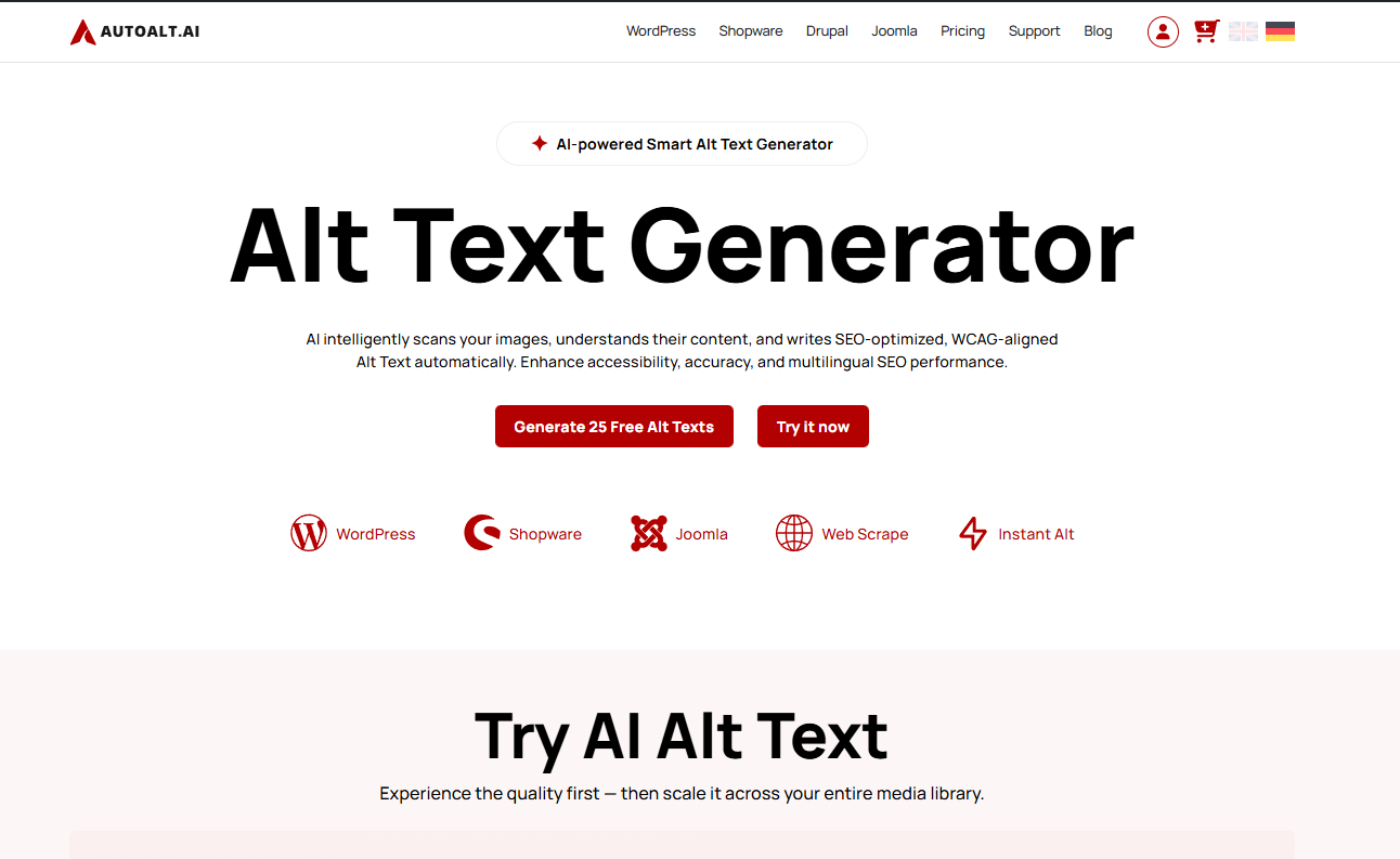 AutoAlt.ai screenshot 1