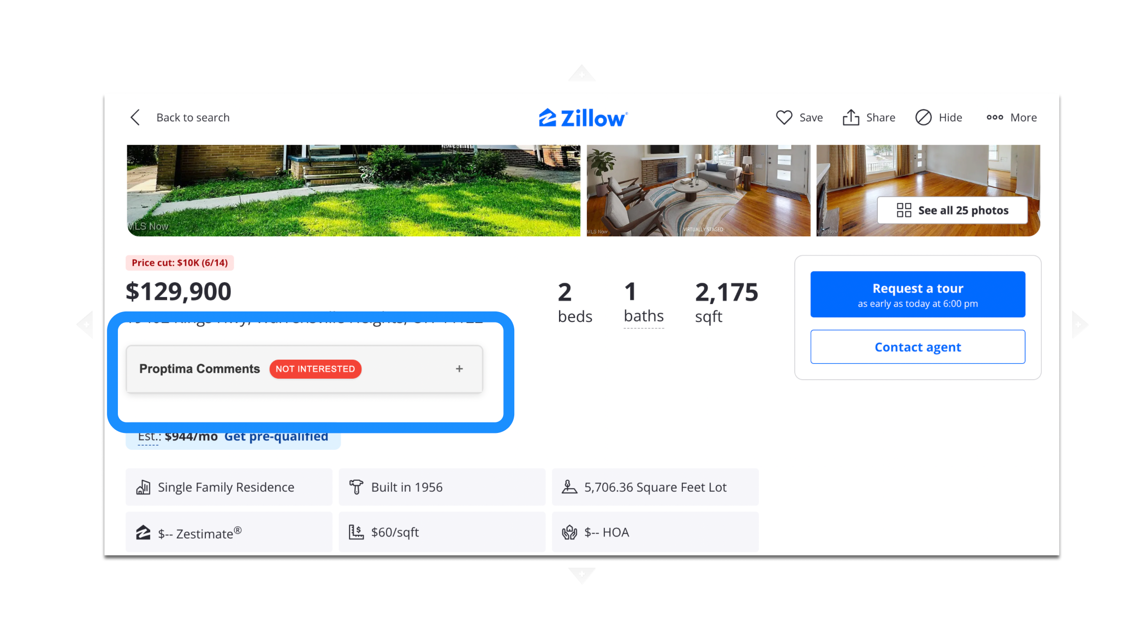 Property tracker for Zillow screenshot 3