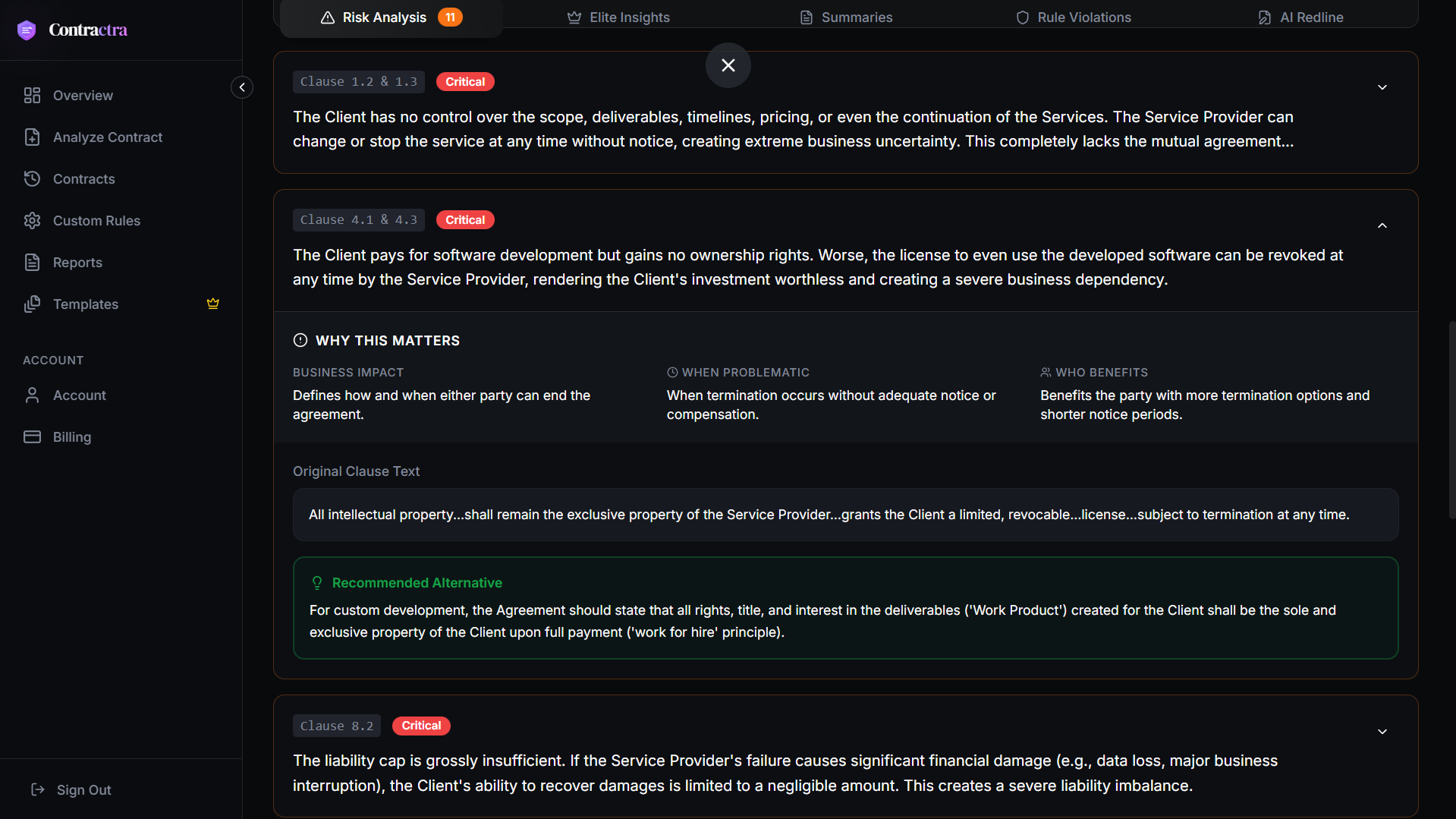 Contractra screenshot 6