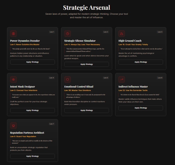 Machiavelli AI screenshot 3