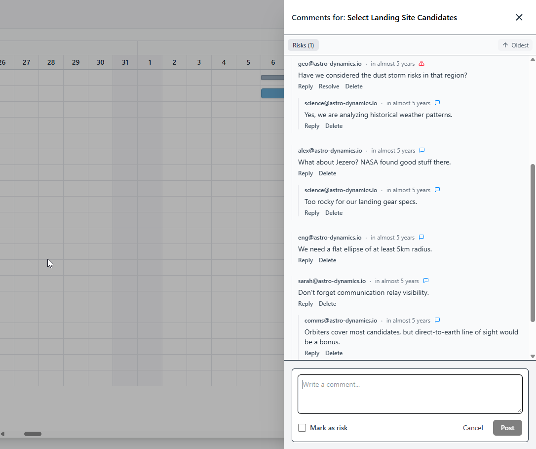 AirTask Project Management screenshot 3