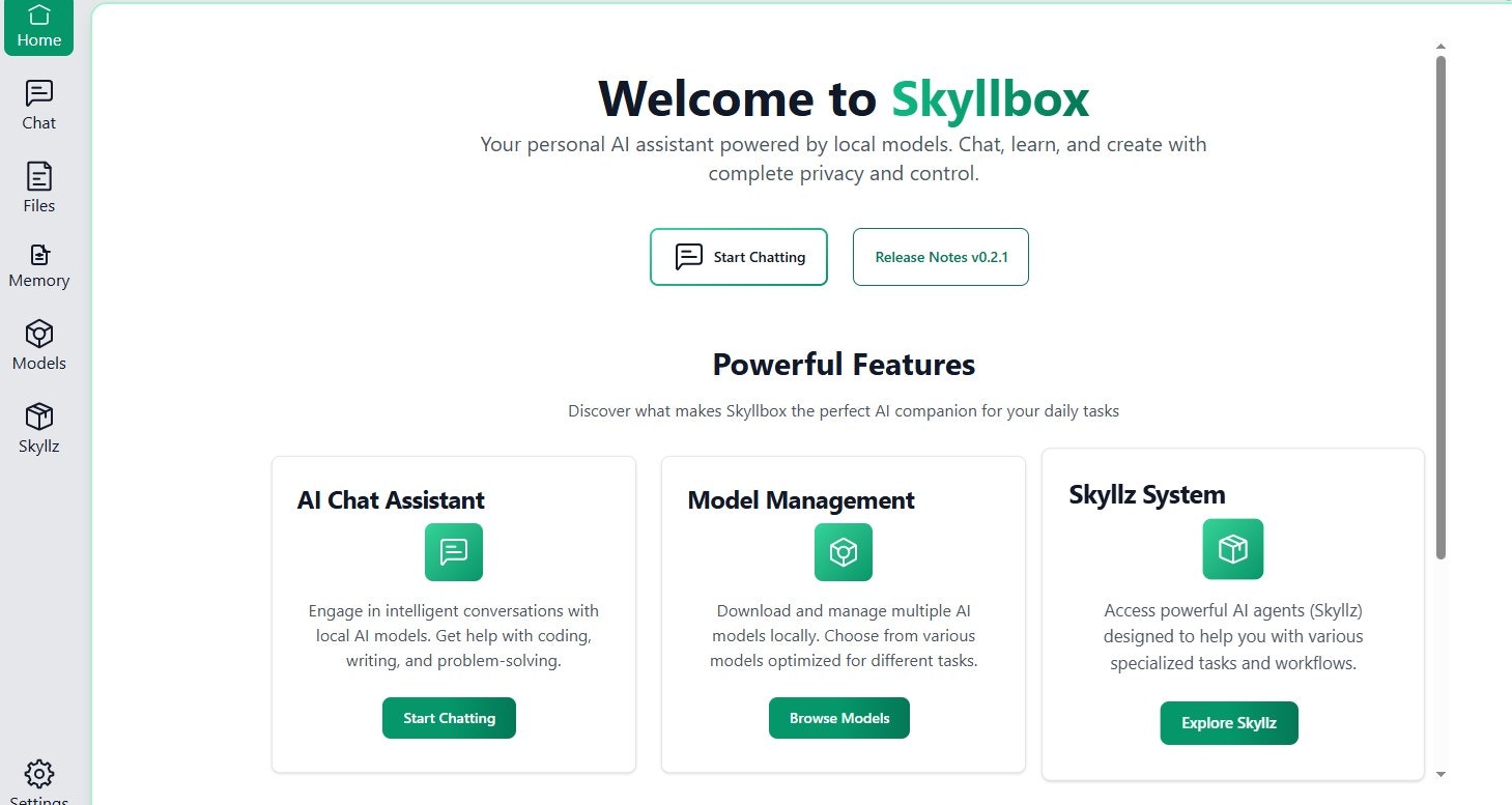 Skyllbox screenshot 1