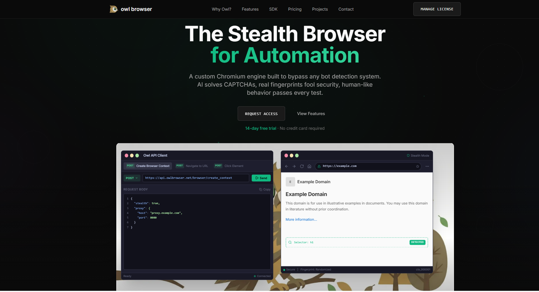 Owl Browser screenshot 1