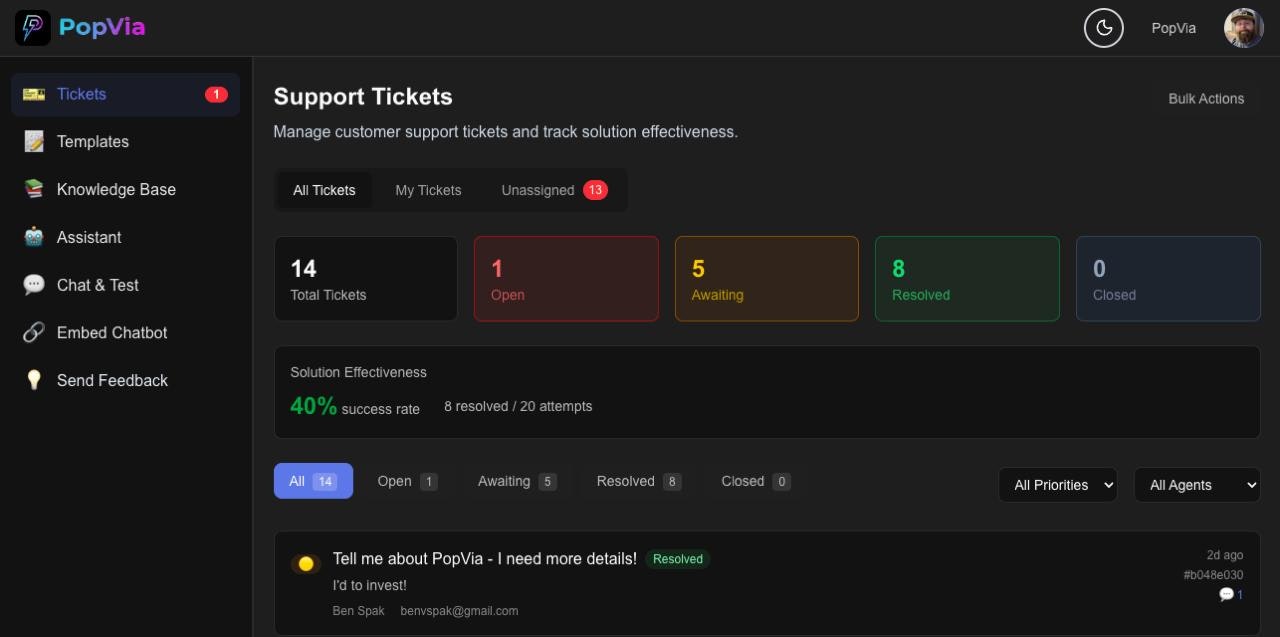 PopVia screenshot 2