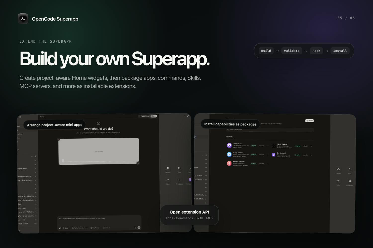 OpenCode Superapp screenshot 5