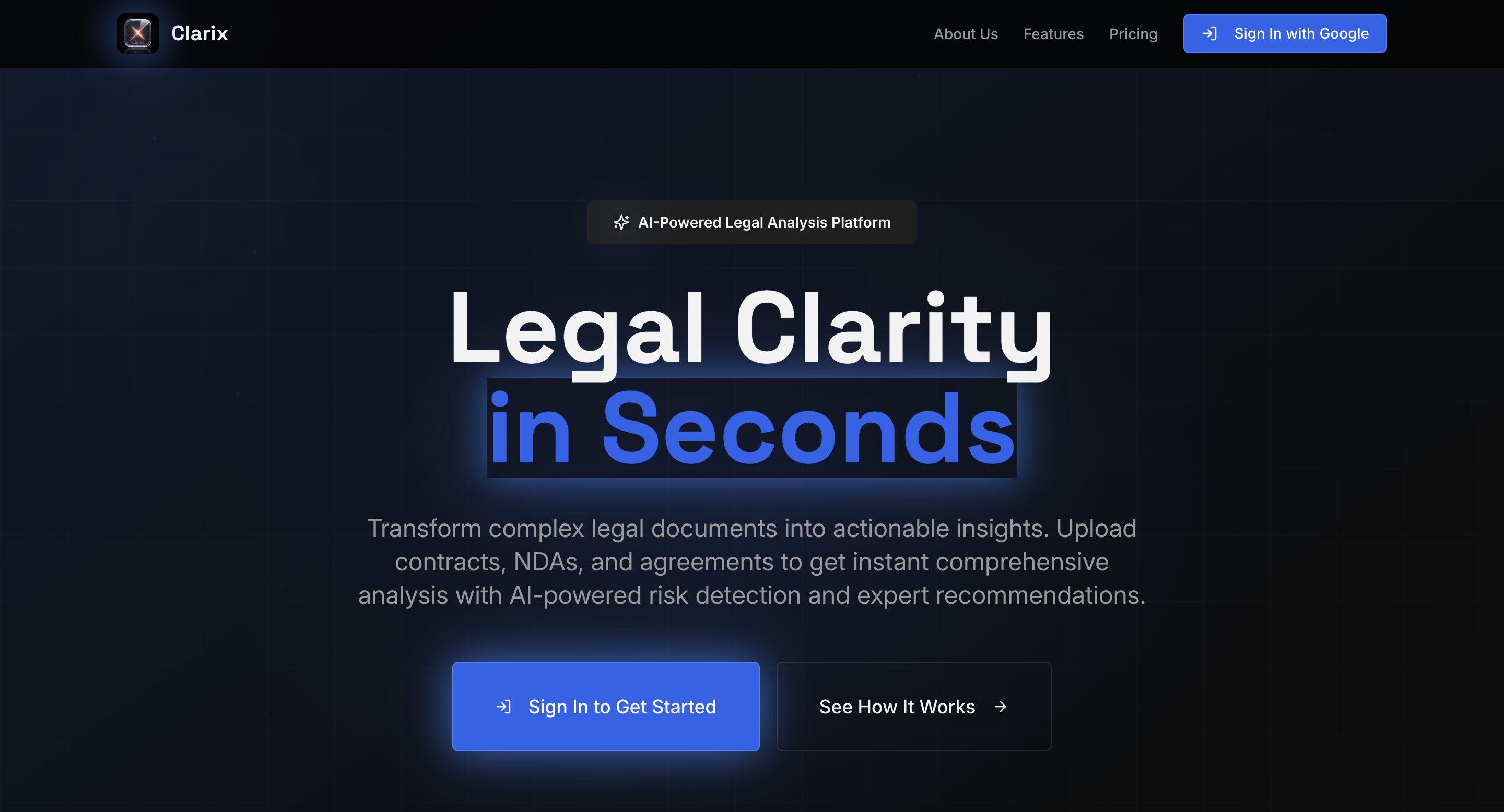 Clarix - Al Document Analyzer screenshot 1