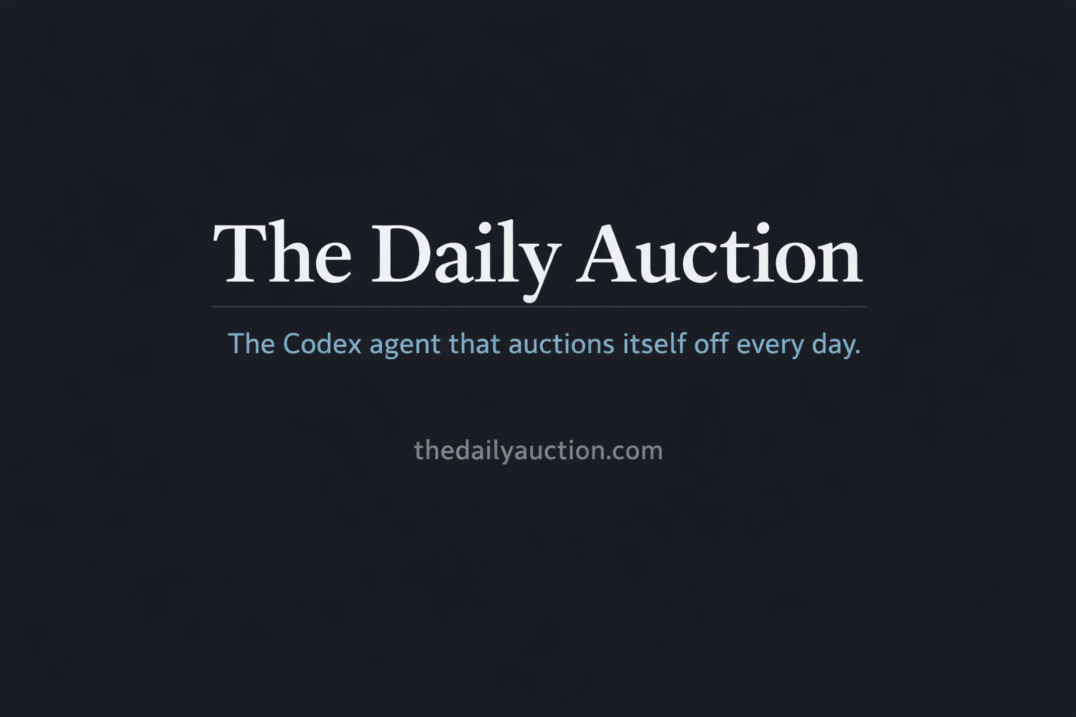 The Daily Auction screenshot 1