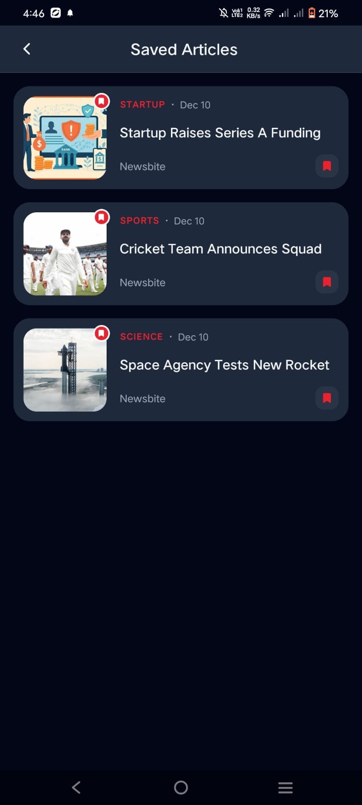 NewsBite screenshot 4