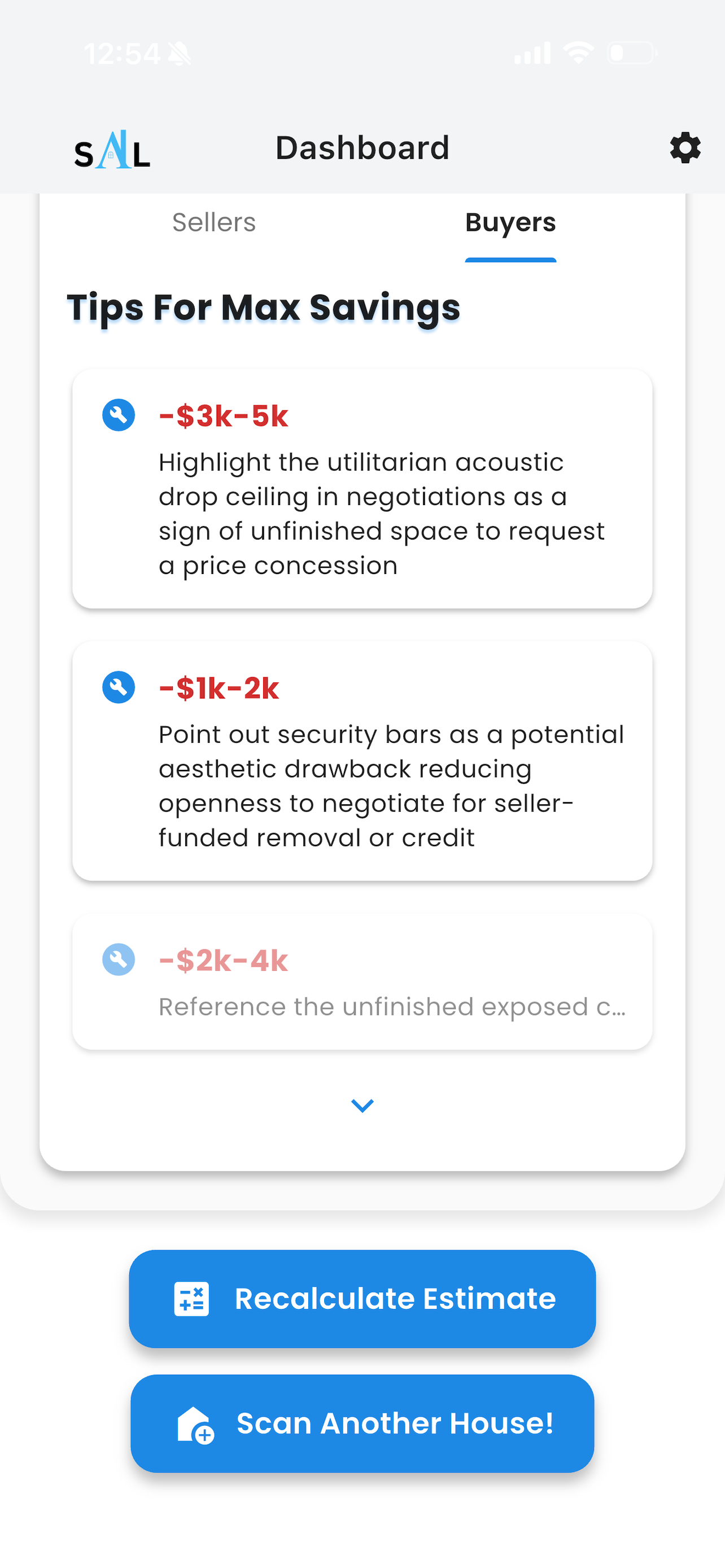 SailValue screenshot 2