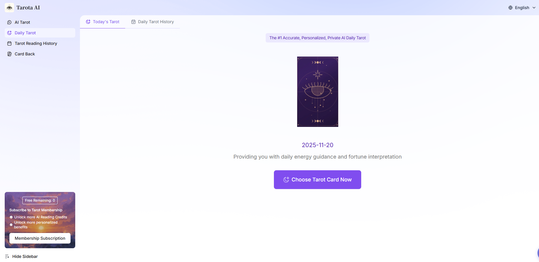 Tarota AI screenshot 3