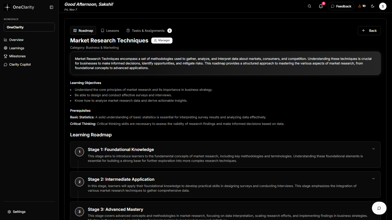 OneClarity screenshot 5