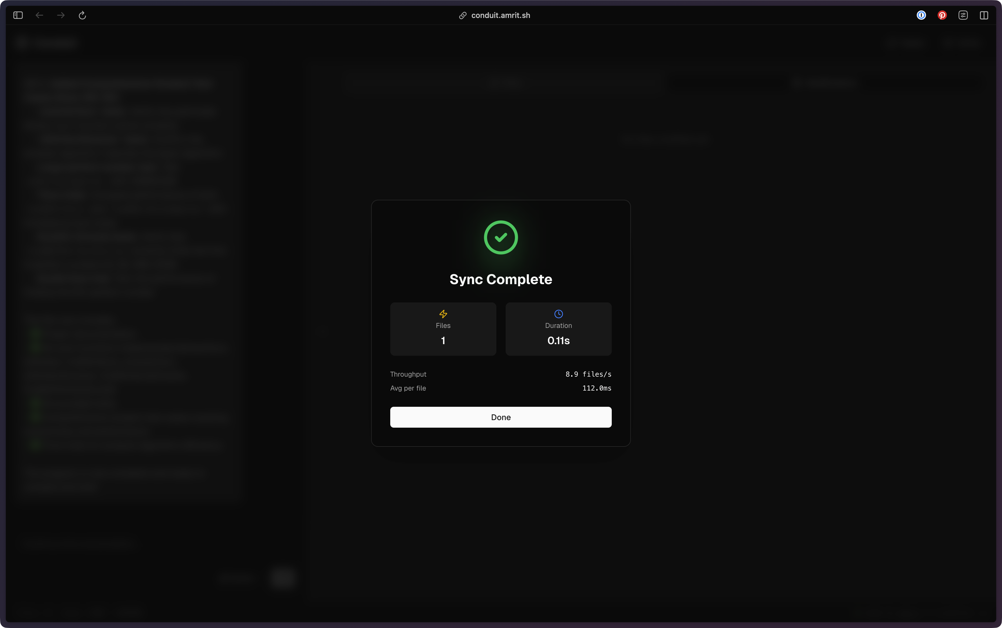 Conduit screenshot 5