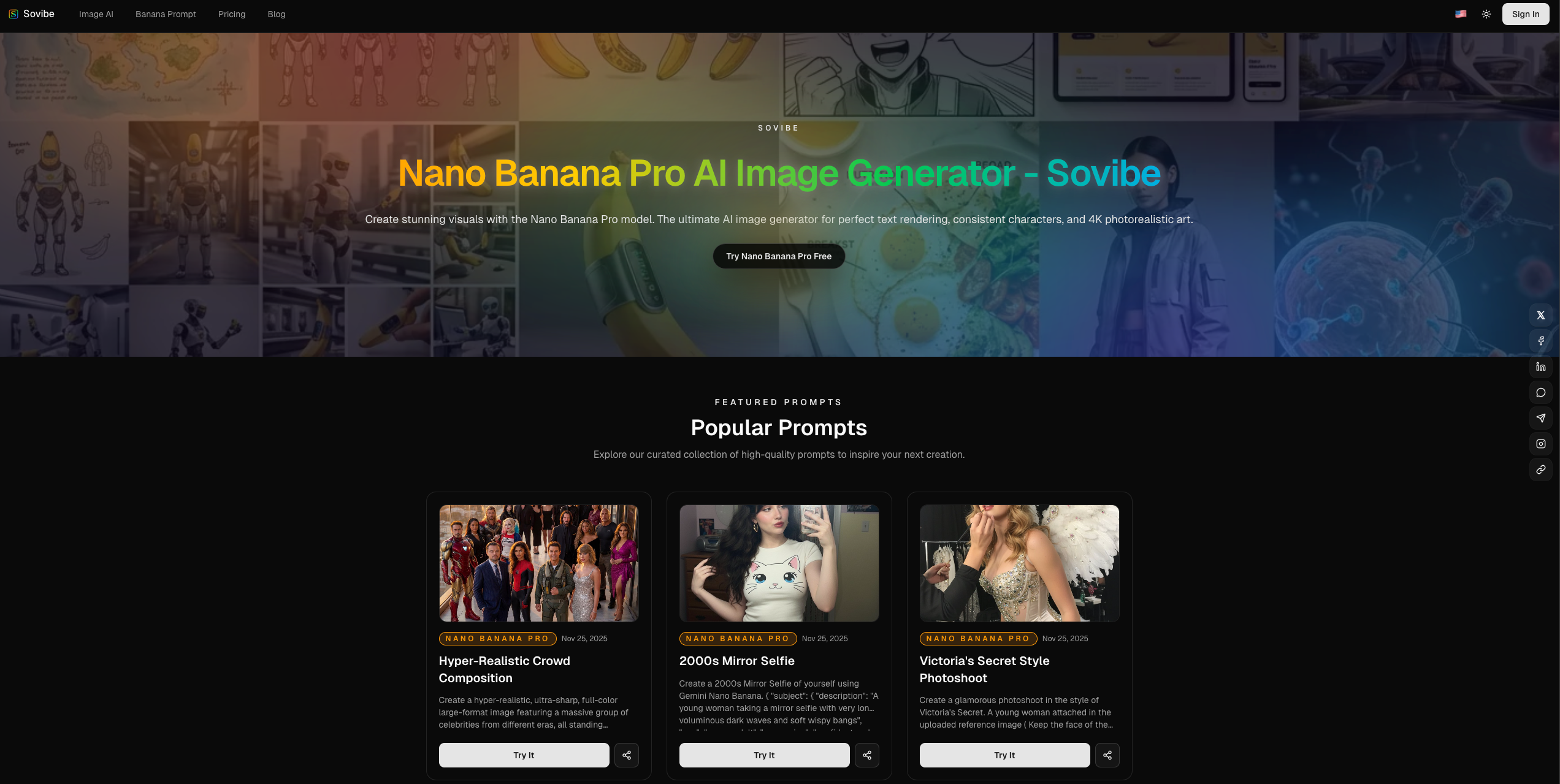 Sovibe screenshot 1