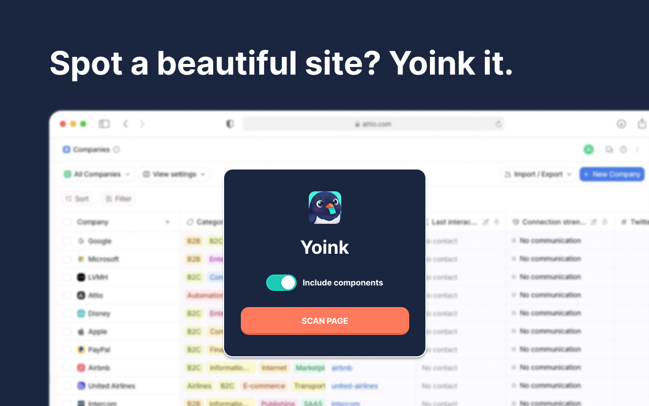 Yoink screenshot 2