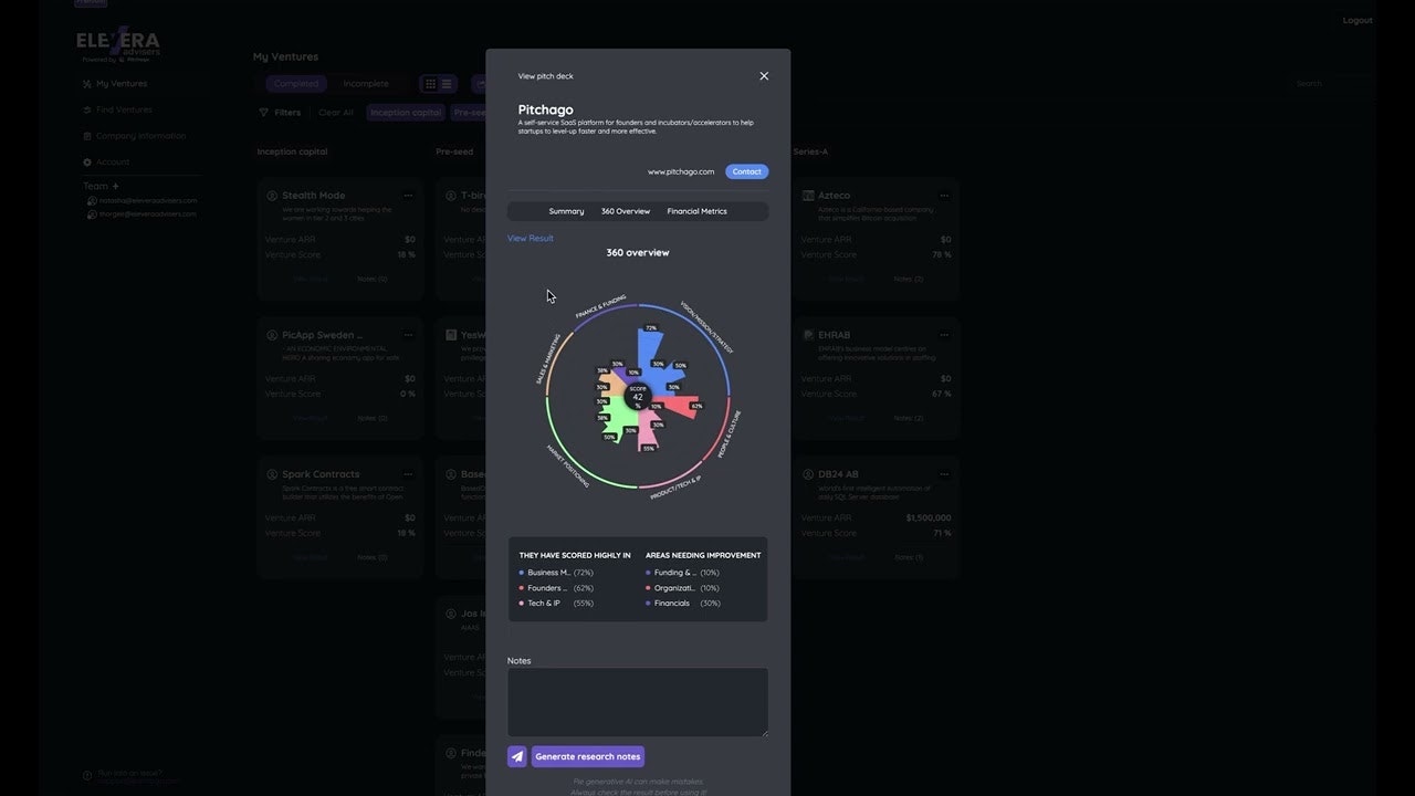 Pitchago Portal screenshot 1