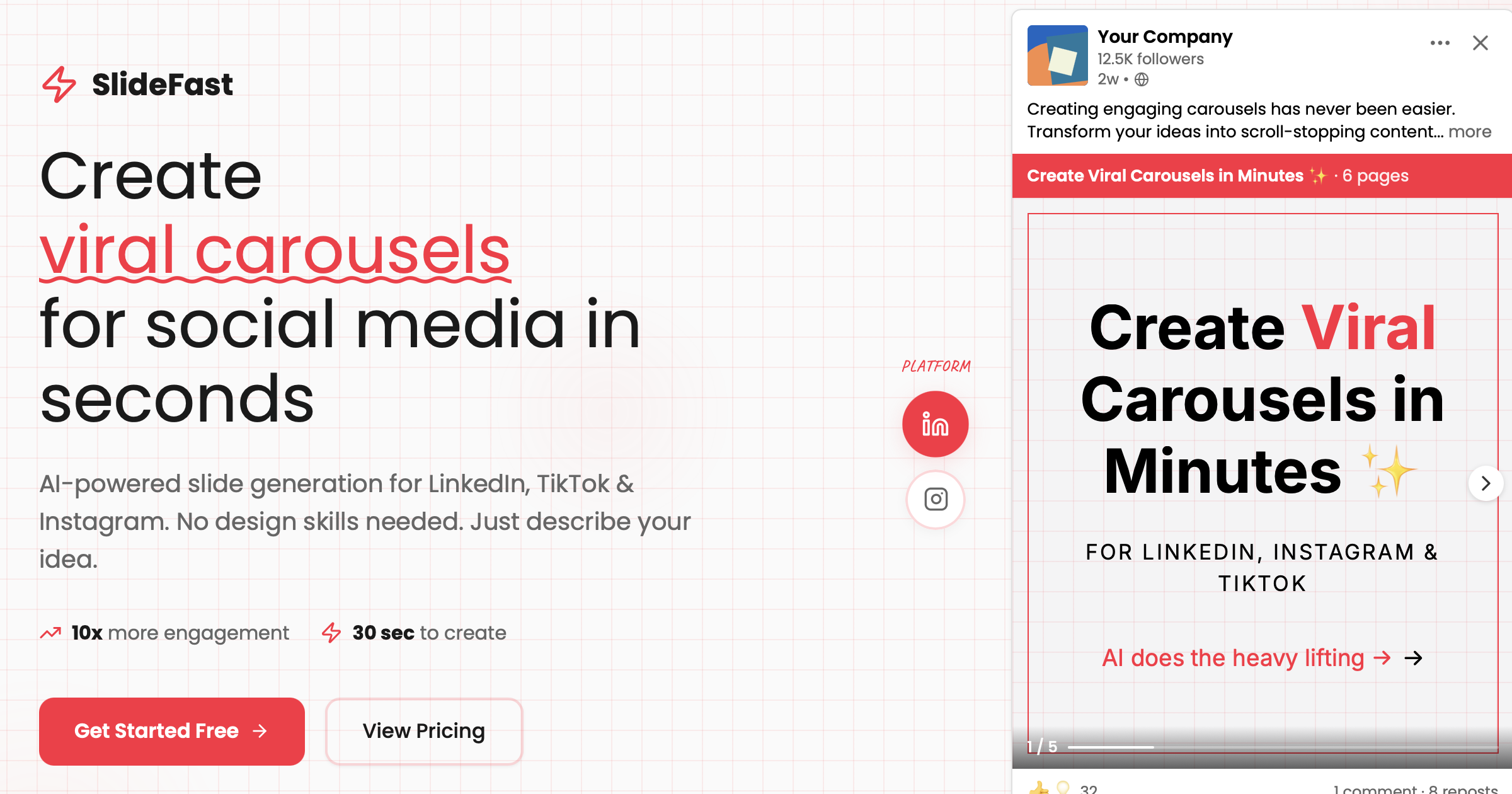 SlideFast screenshot 1
