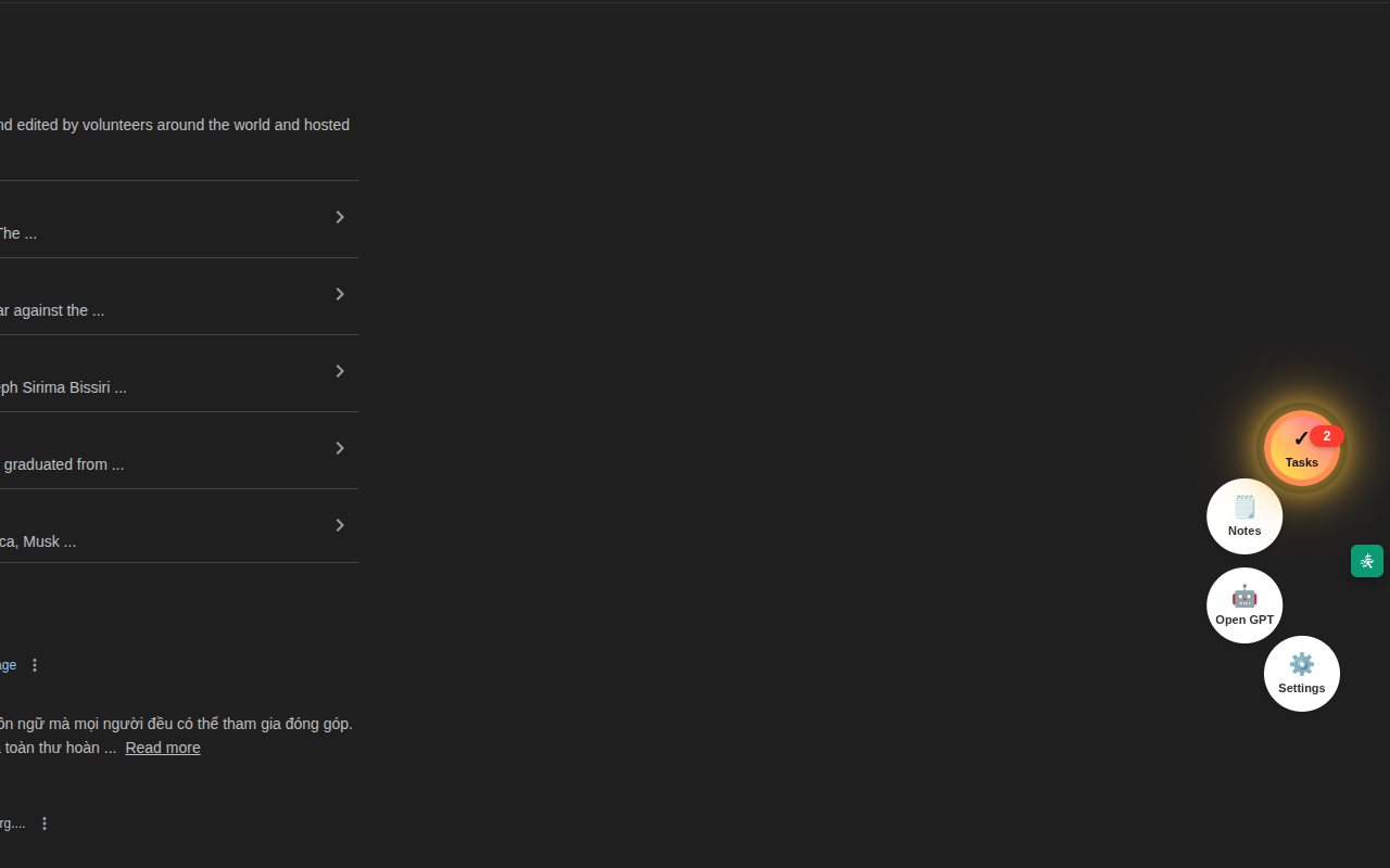 QuickAsk AI - Ask AI, Mini tasks & Notes screenshot 4