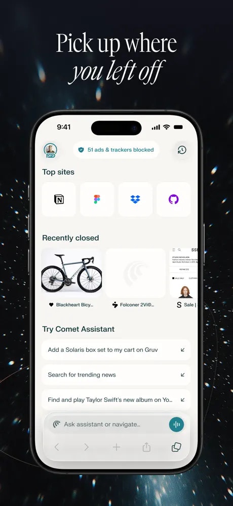Comet for iOS screenshot 8