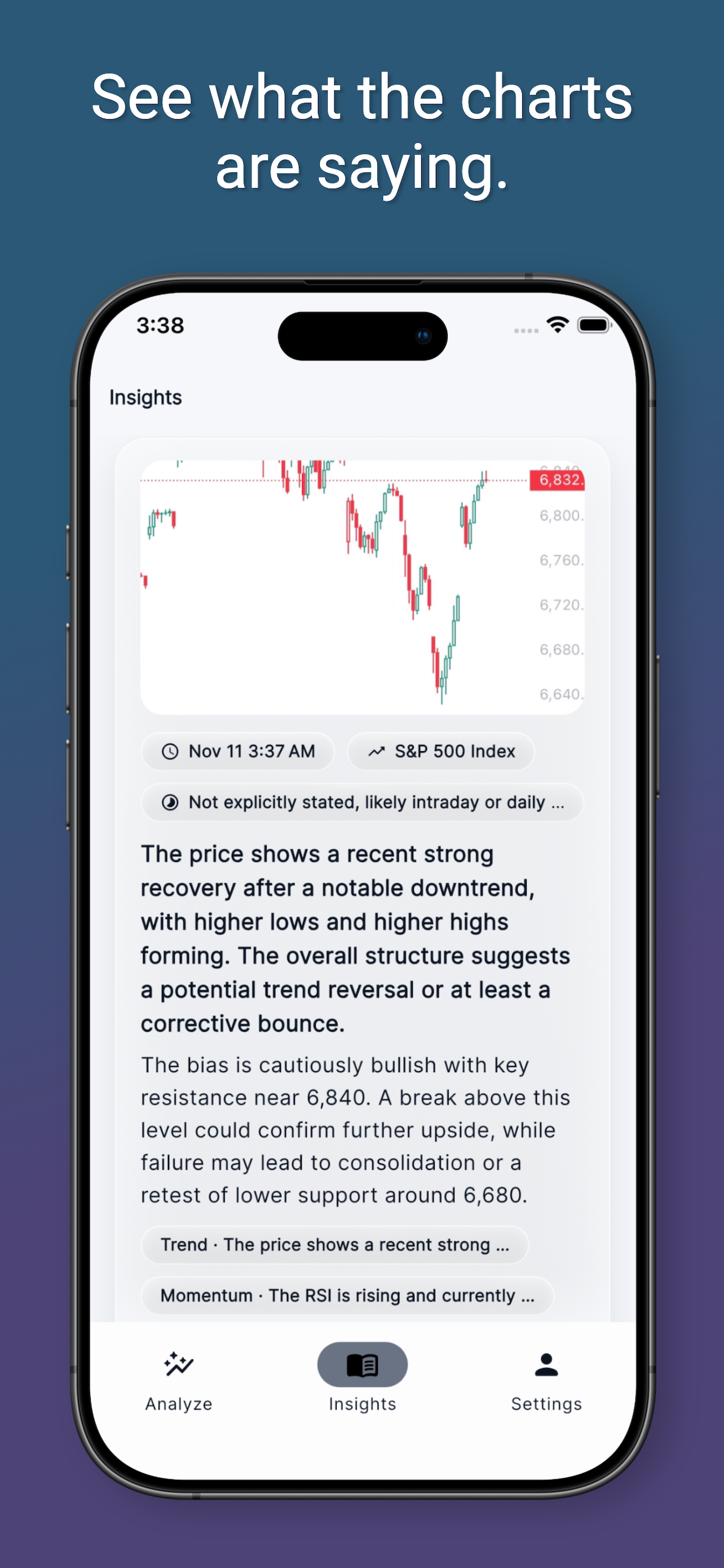Kandle - Chart Insights screenshot 2
