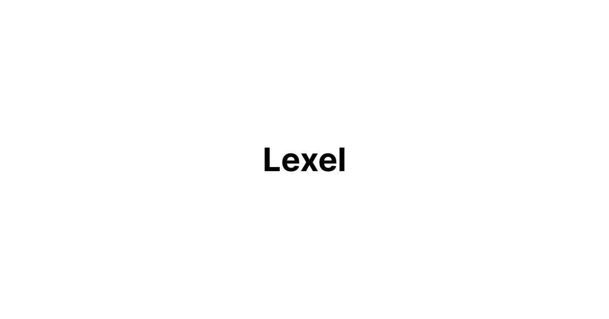 Lexel screenshot 2