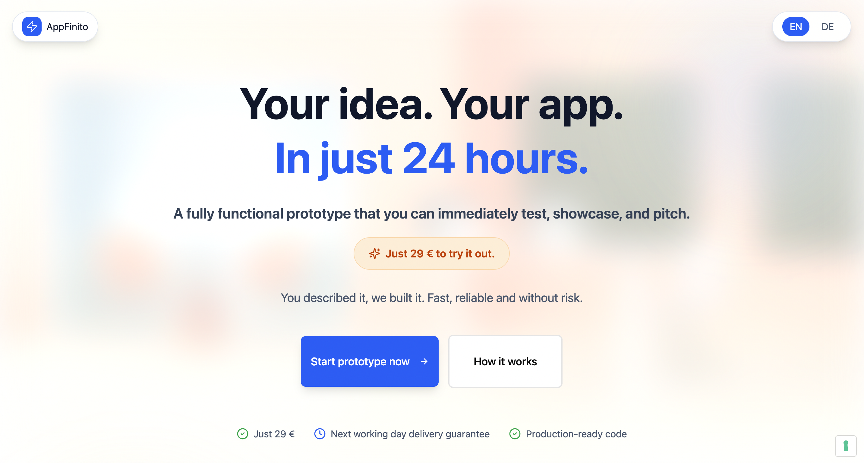 AppFinito - Your app in 1 day screenshot 3