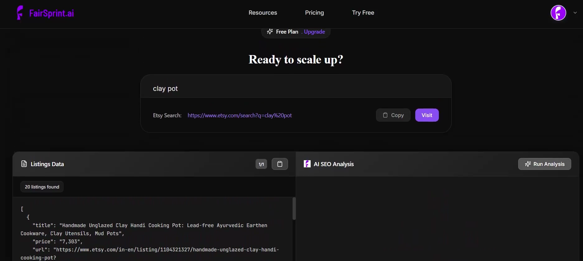 FairSprint screenshot 5