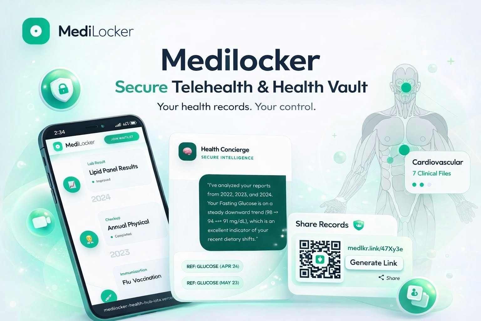 MediLocker screenshot 1