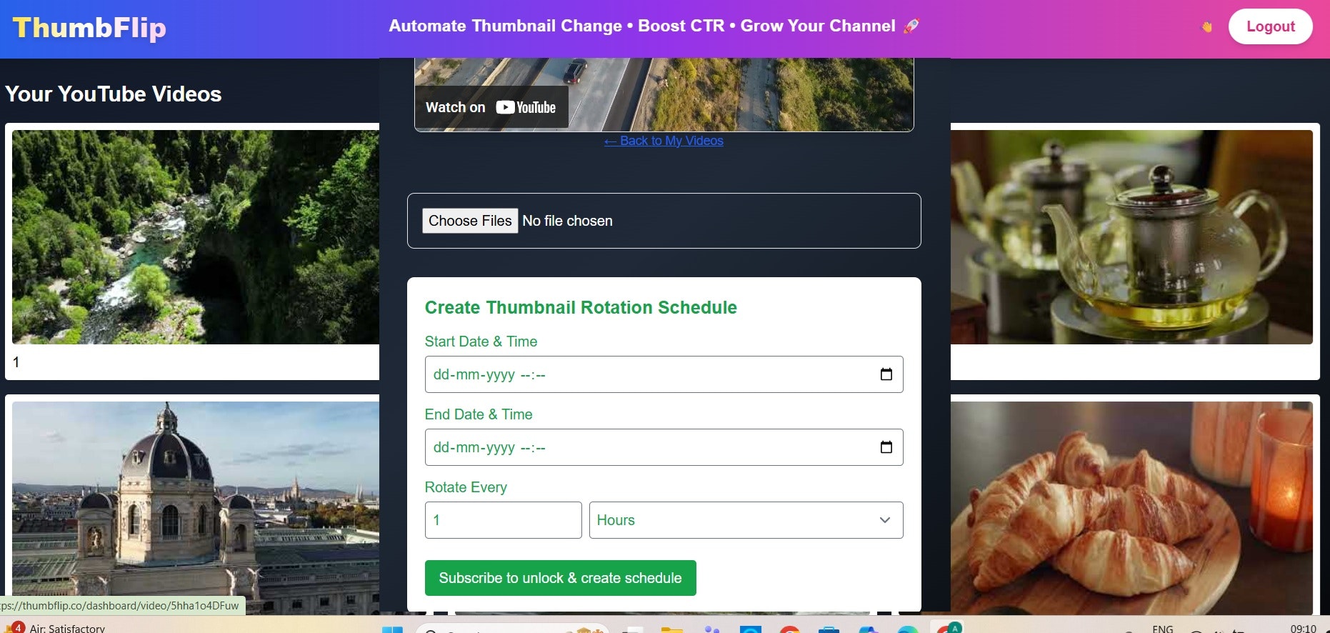 ThumbFlip screenshot 2