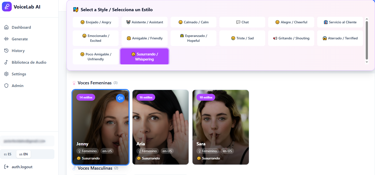 VoiceLab AI screenshot 1