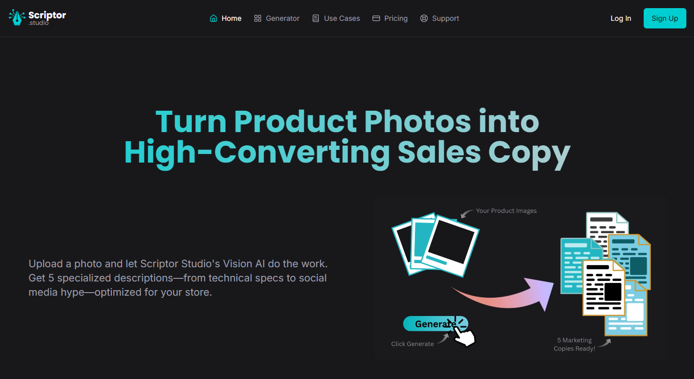 Scriptor Studio screenshot 1