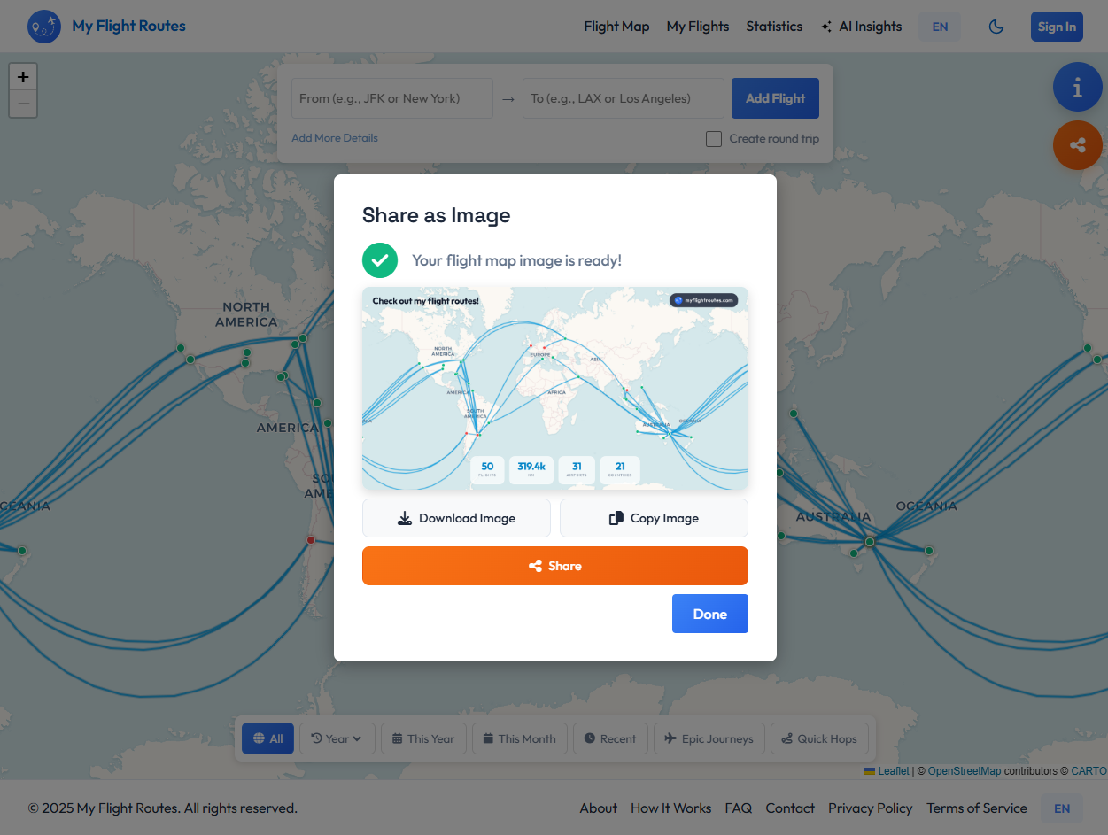 My Flight Routes screenshot 9