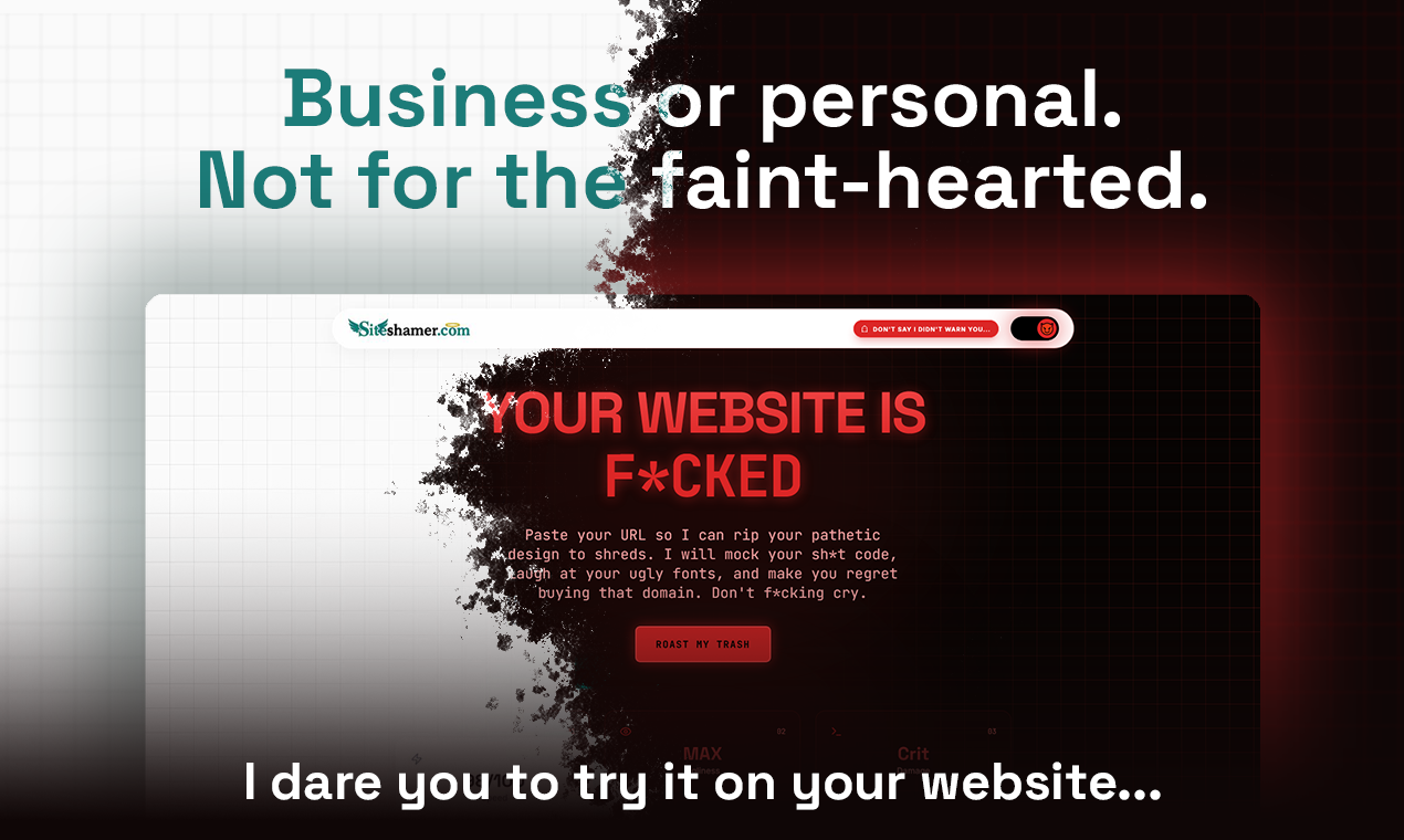 Siteshamer screenshot 4