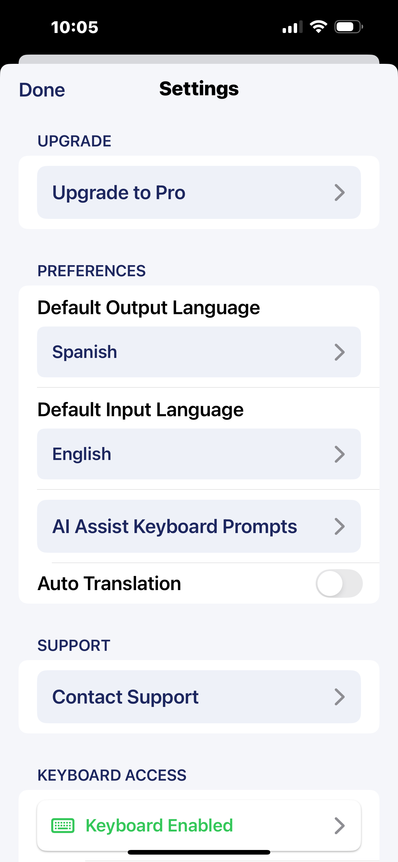 TalkShift AI keyboard for faster replies screenshot 4