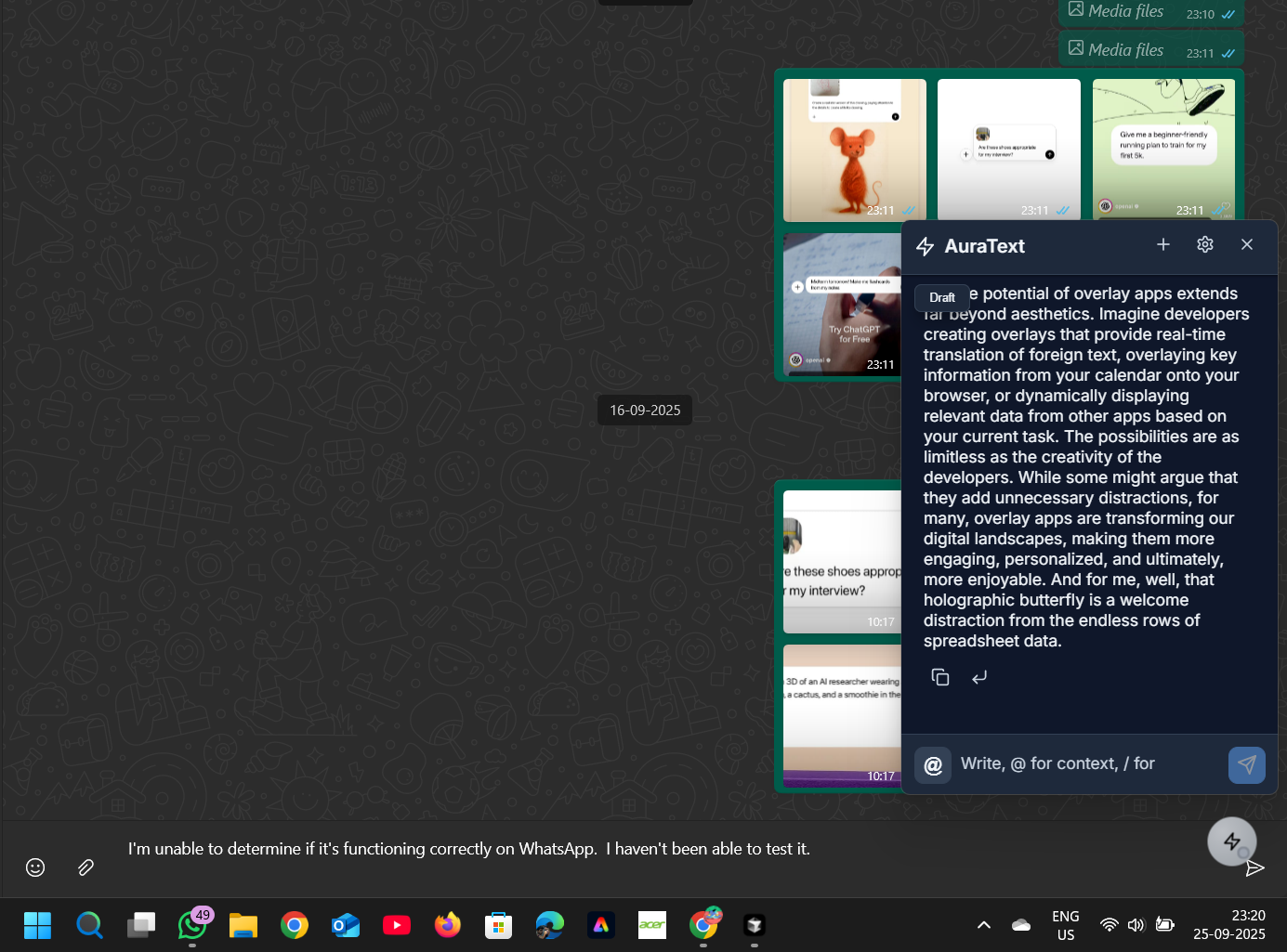 AuraText screenshot 2