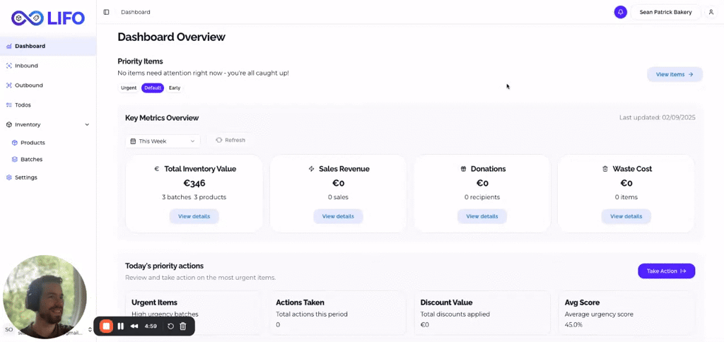 LIFO MVP v1 screenshot 4