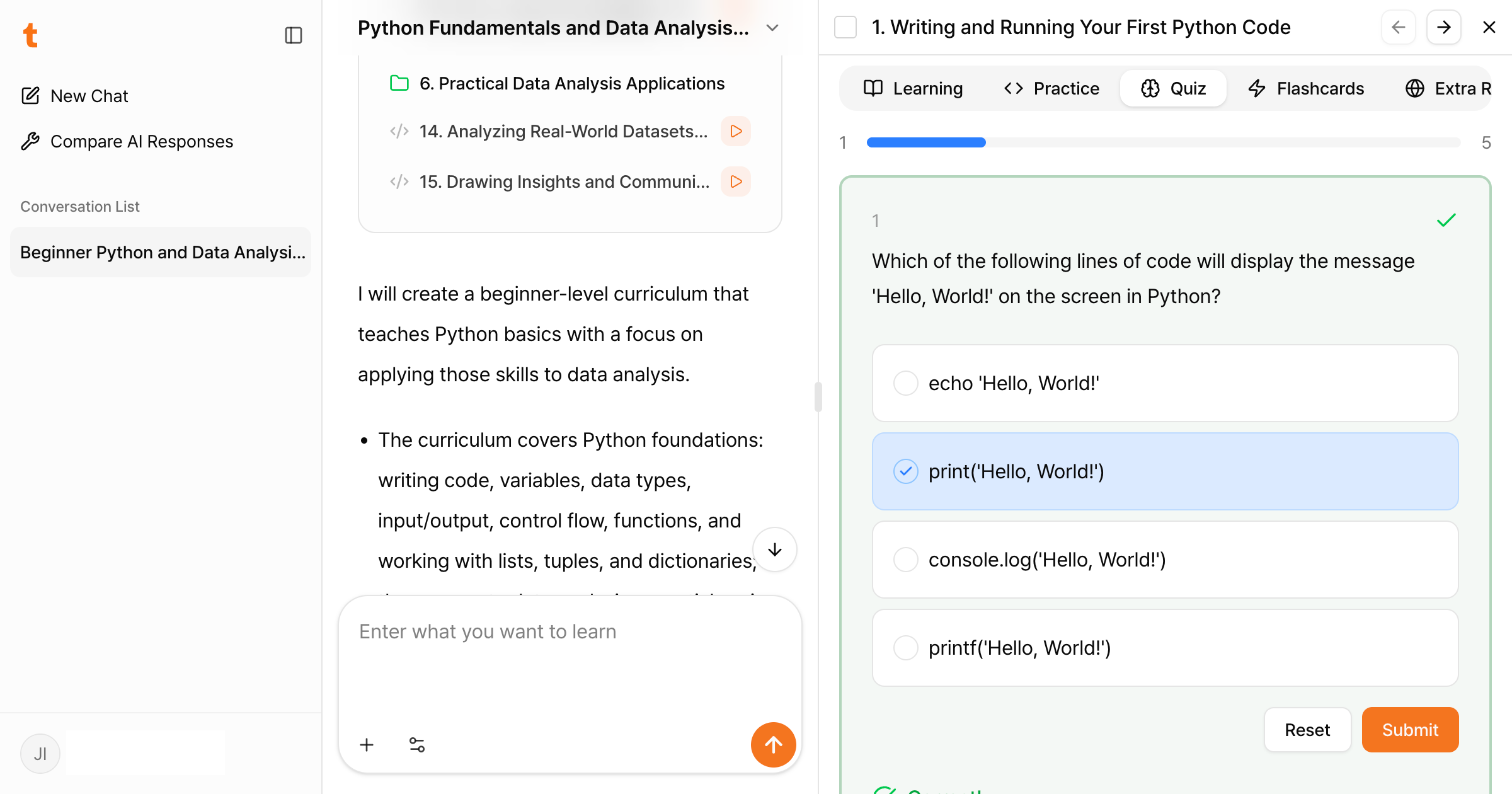 TutorCampus screenshot 2