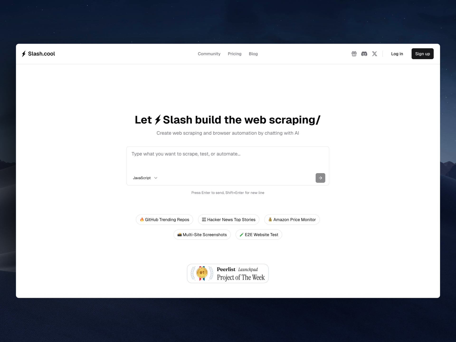 Slash.cool screenshot 2