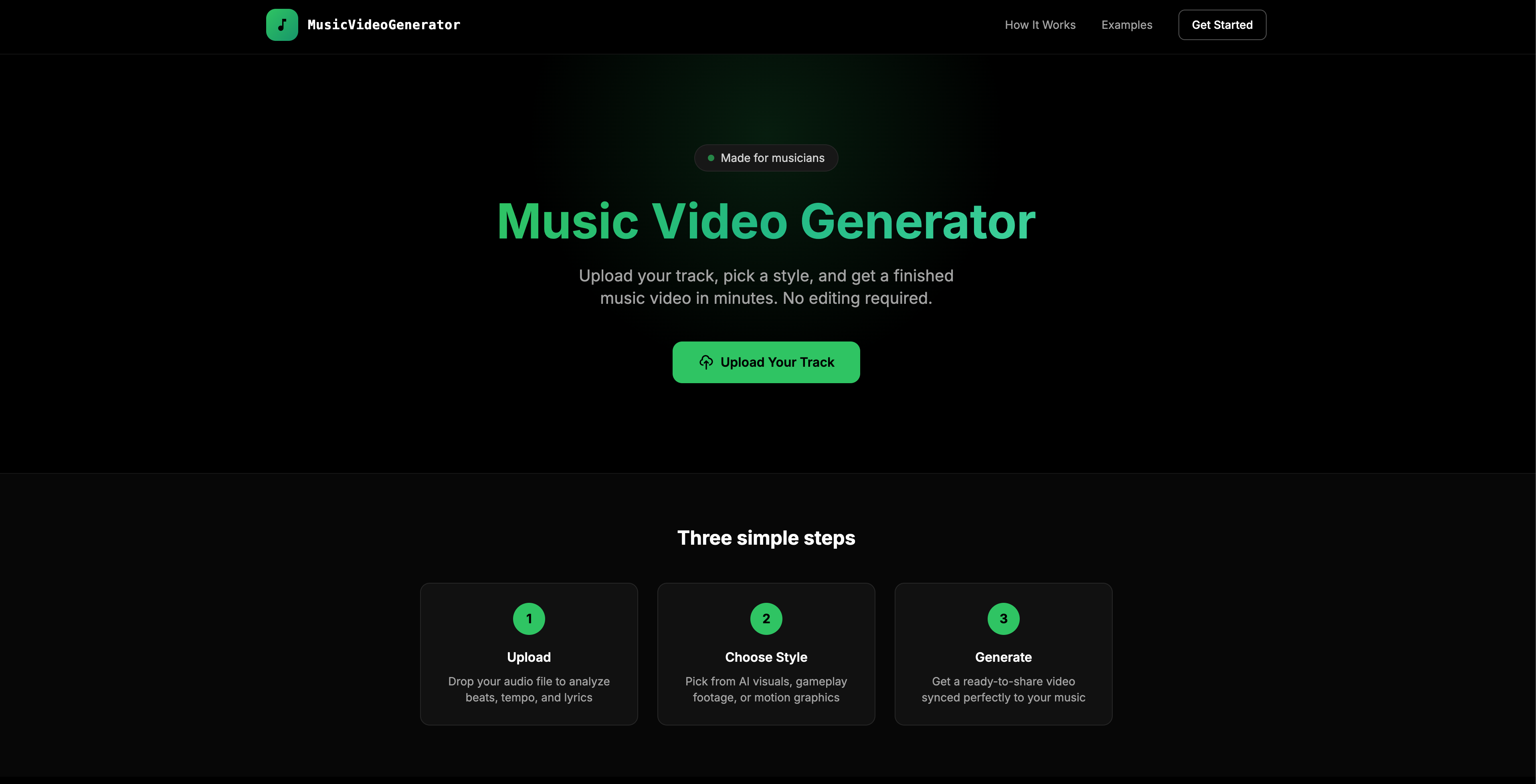 Music Video Generator screenshot 1