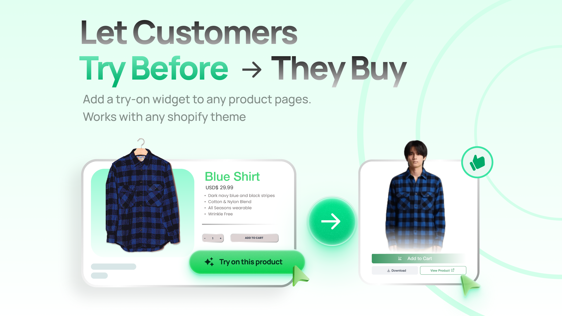 Genlook AI Try-On for Shopify screenshot 1